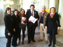 Il gruppo che ha organizzato il convegno di sabato 5 marzo 2011